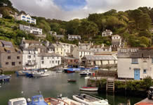 Polperro harbour